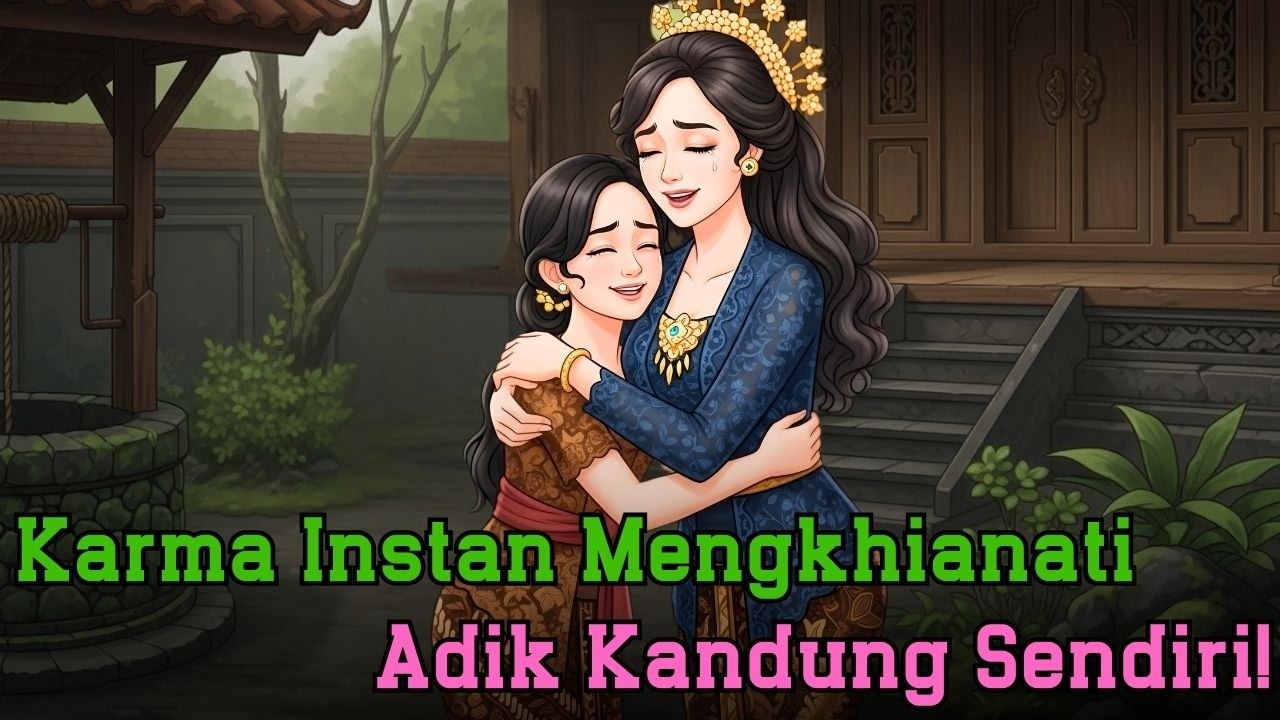Pengkhianatan Kakak Cantik kepada Adik Kandung: Karma Instan Datang Seketika! | cerita rakyat