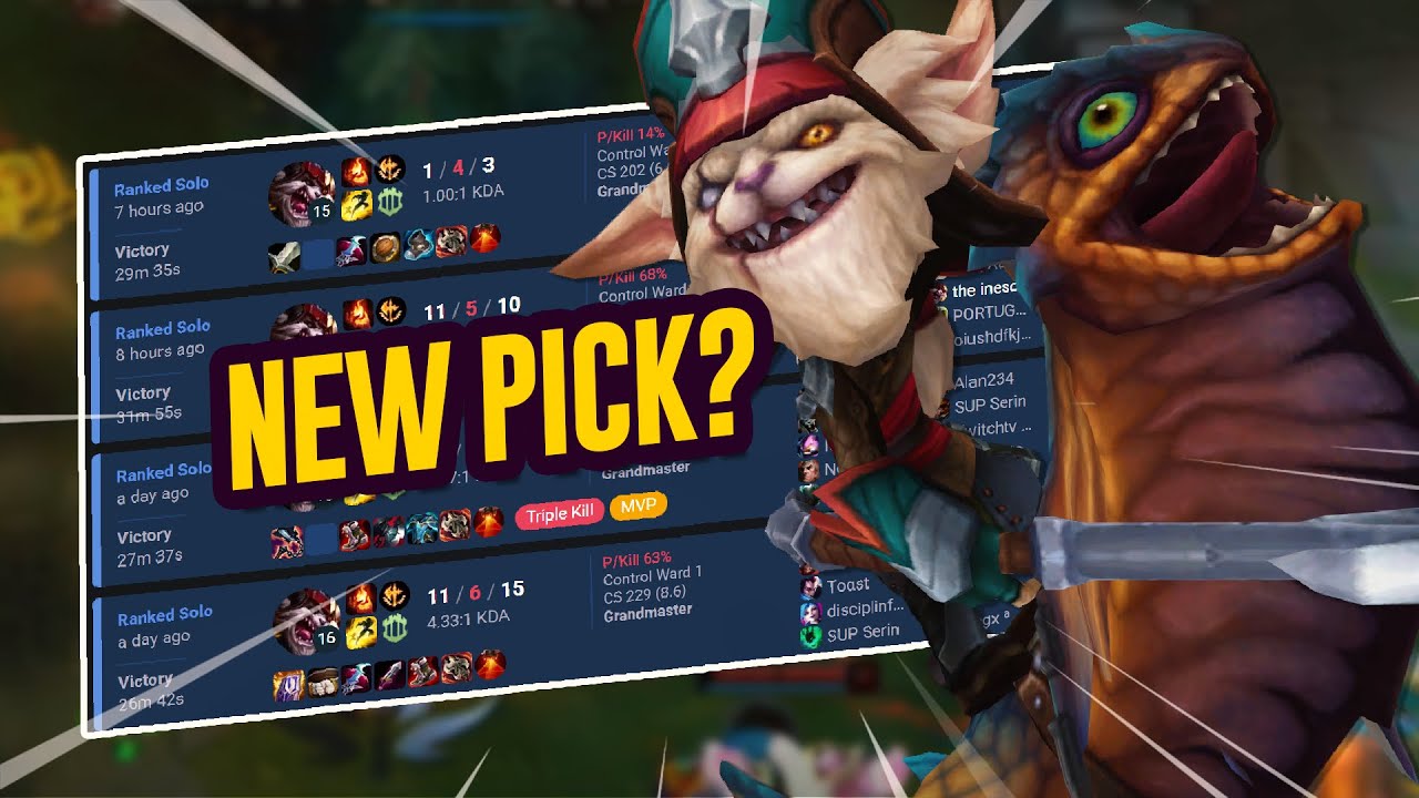 I tried first time Kled mid