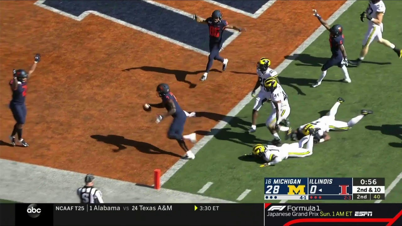 Michigan vs. Illinois (Offense)