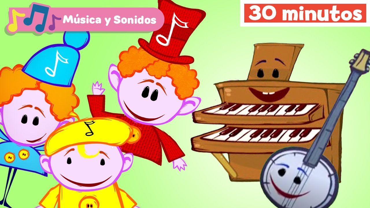 Las Notas Musicales | aprender instrumentos musicales | Sonidos para niños | Mi Primera Universidad
