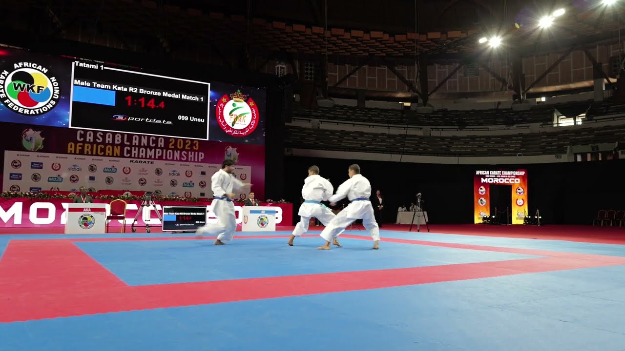 2023 UFAK // Bronze of MALE TEAM KATA: COTE D'IVOIRE vs TUNISIA
