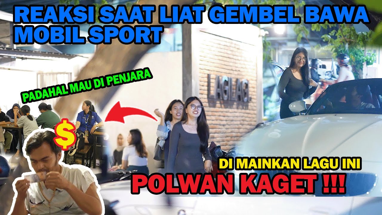 POLWAN KAGET❗❗Dimainkan Lagu ini, Padahal mau di penjara | Reaksi Saat liat Gembel bawa Mobil Sport