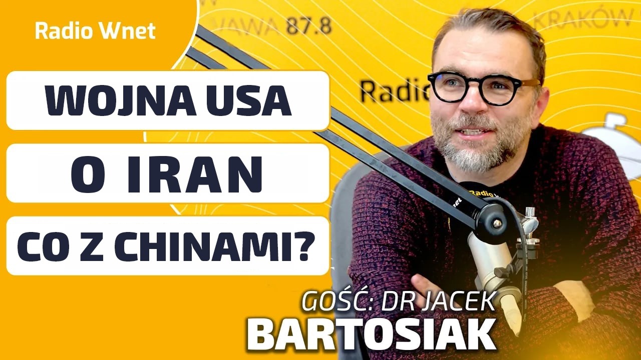 Jacek Bartosiak: USA PRZEGRAJĄ politycznie wojnę z IRANEM. Trump niszczy świat, aby USA dominowały