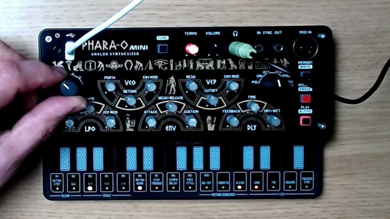 Behringher Phara O Mini - first sounds