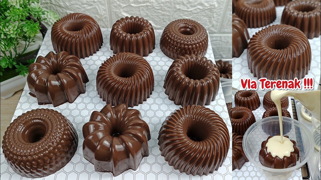 VIRAL !!! RESEP PUDING COKLAT TERENAK HARUS DICOBA BENERAN NAGIH VLA NYA JUARA