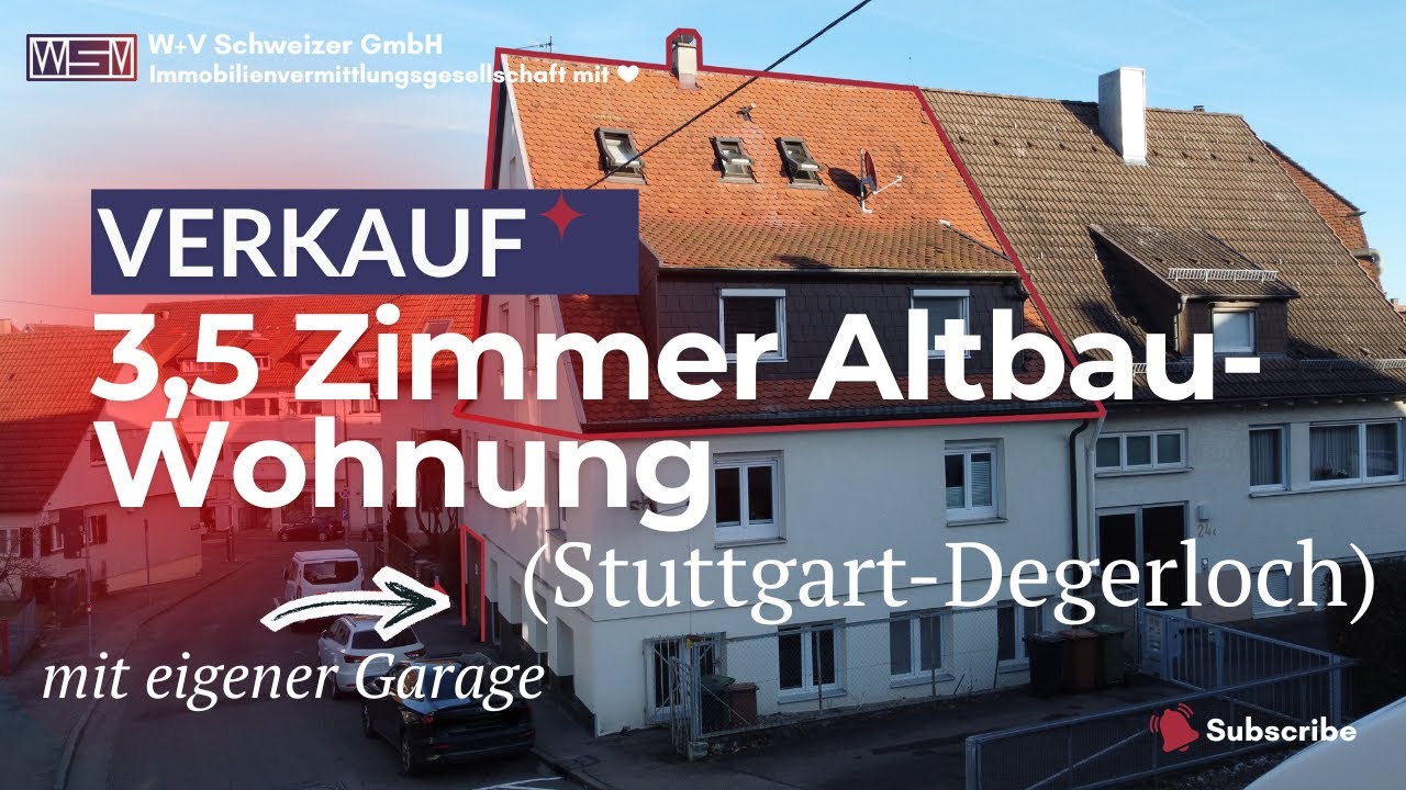 Leben im ruhigen und dennoch gut angebunden | Stuttgart-Degerloch | Altbau | Sanierungsobjekt