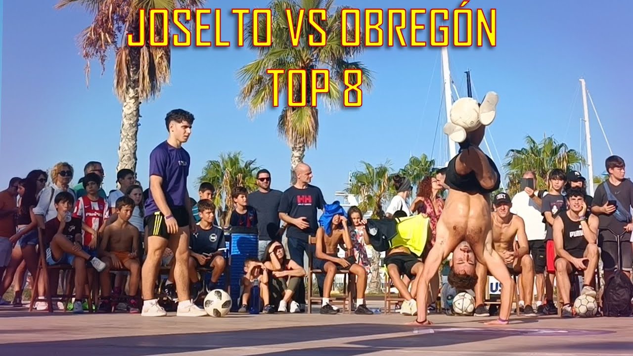 JOSELITO vs ALVARO OBREGÓN | TOP 8 | SPANISH FREESTYLE FOOTBALL CHAMPIONSHIPS 2023 | SFFC 2023