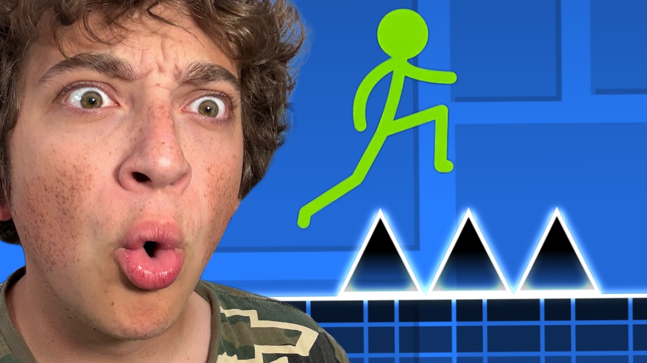 АНИМАЦИЯ против GEOMETRY DASH!