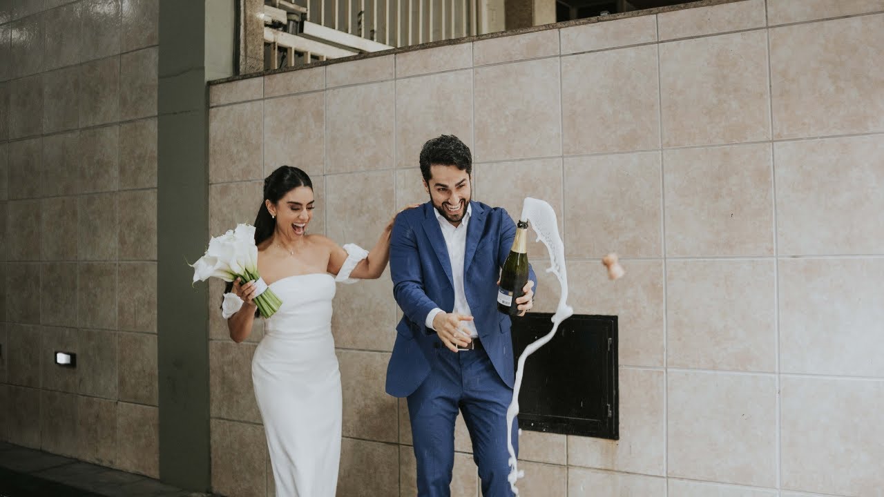 Mateus & Andressa | casamento intimista em casa