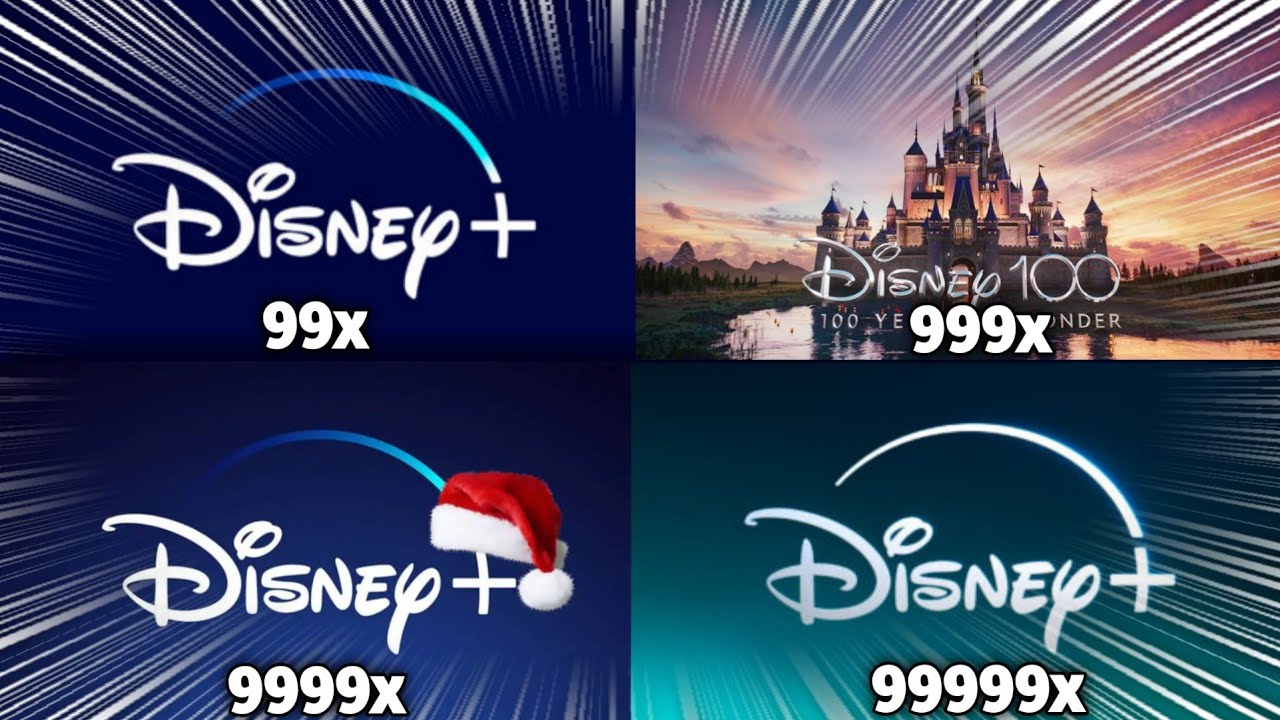 Disney Plus Intro Logo in Lightspeed Mode (999999x Speed!)