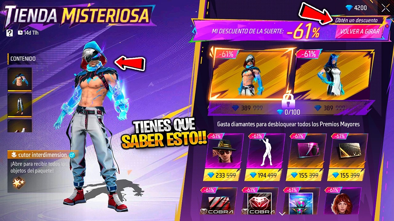 RAPIDO CAMBIAN LA TIENDA MISTERIOSA PARA LA PROXIMA ACTUALIZACION | SERA MEJOR 😍 MUCHOS DESCUENTOS