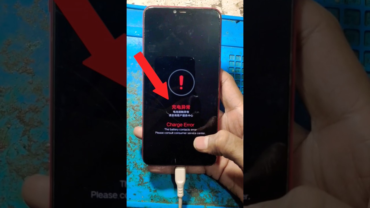 oppo a3s charge error | Battery connection error  problem fix #mobilerepair #short #technology