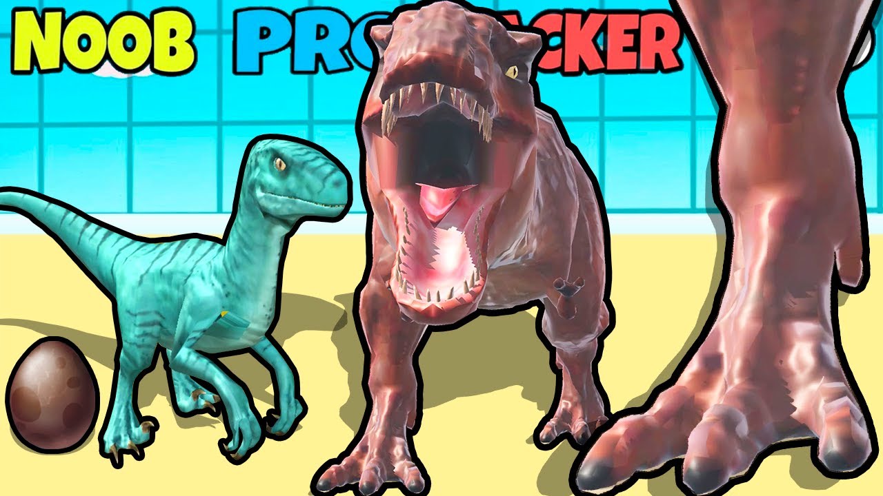 Dino Universe Gameplay Walkthrough All Levels NOOB vs PRO vs HACKER vs GOD
