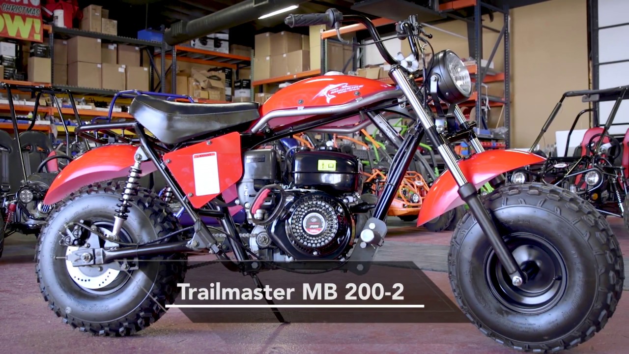 TrailMaster MB200-2 Minibike Overview