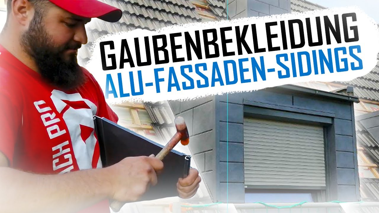Dachdecker / Gaubenbekleidung aus Alu-Fassaden-Sidings