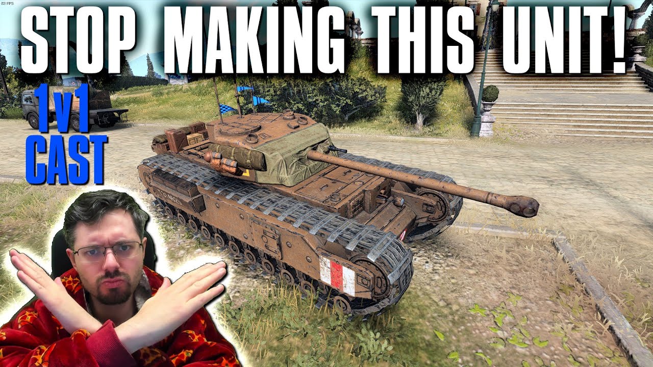 STOP MAKING THIS UNIT! - 1v1 CAST - Theodosis vs Bunkerbuster - Company of Heroes 3