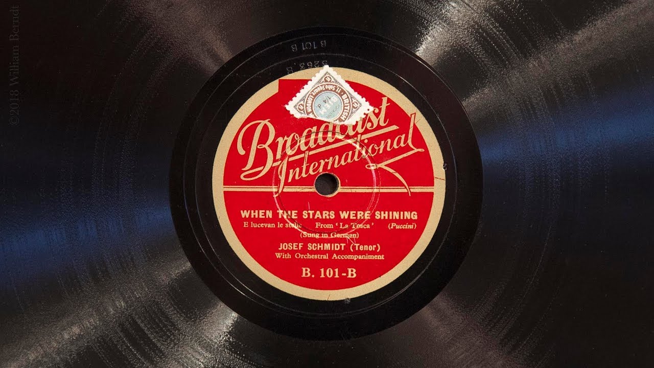 Lucevan le stelle • Joseph Schmidt (EMG Mark IX Gramophone)