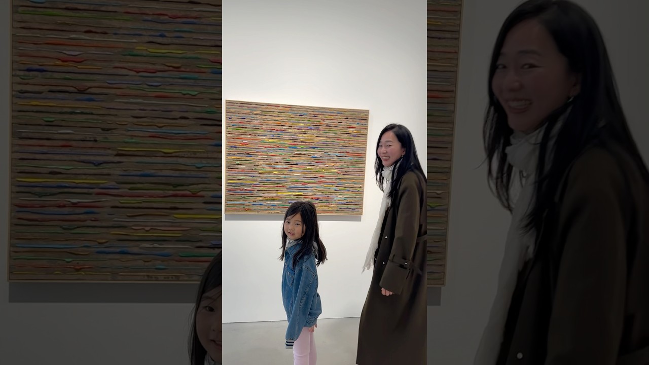 Sooah & Minhee at Kukje Gallery국제갤러리에서 수아, 민희와 함께#Dansaekhwa #단색화 #KoreanArt#드니성호#denissungho