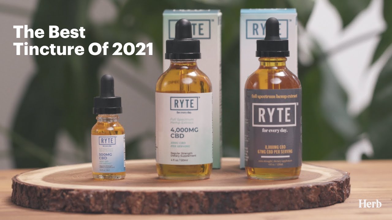 The Best CBD Tincture of 2021