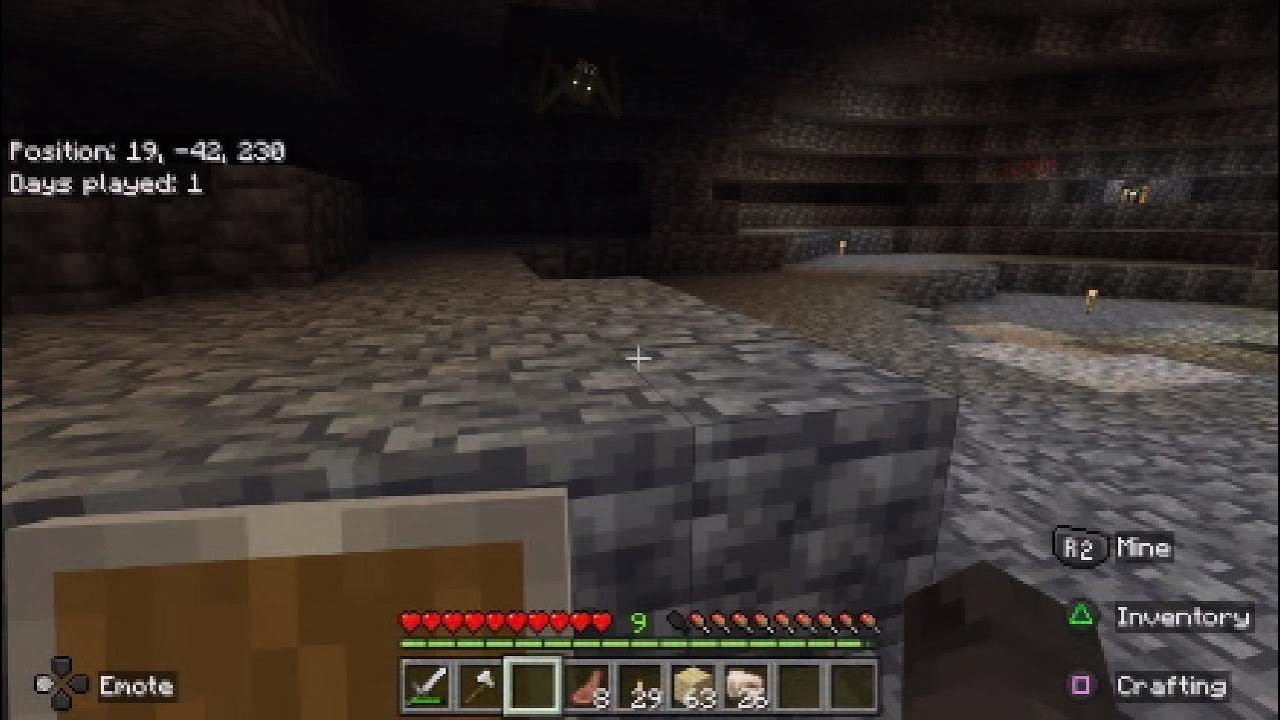 Goober in cave