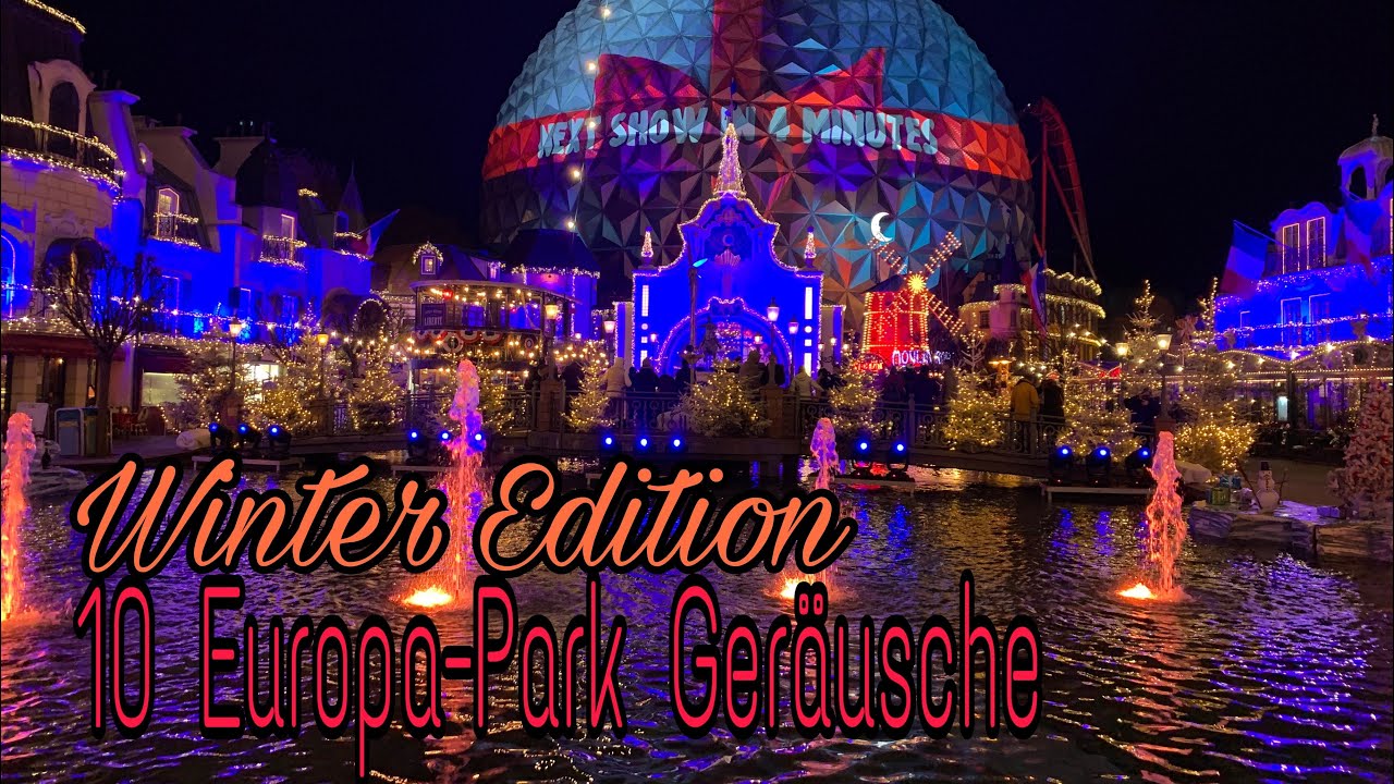 10 EUROPA-PARK Geräusche die jeder kennt...oder auch nicht ! |❄️Winter Edition❄️|Teil 6