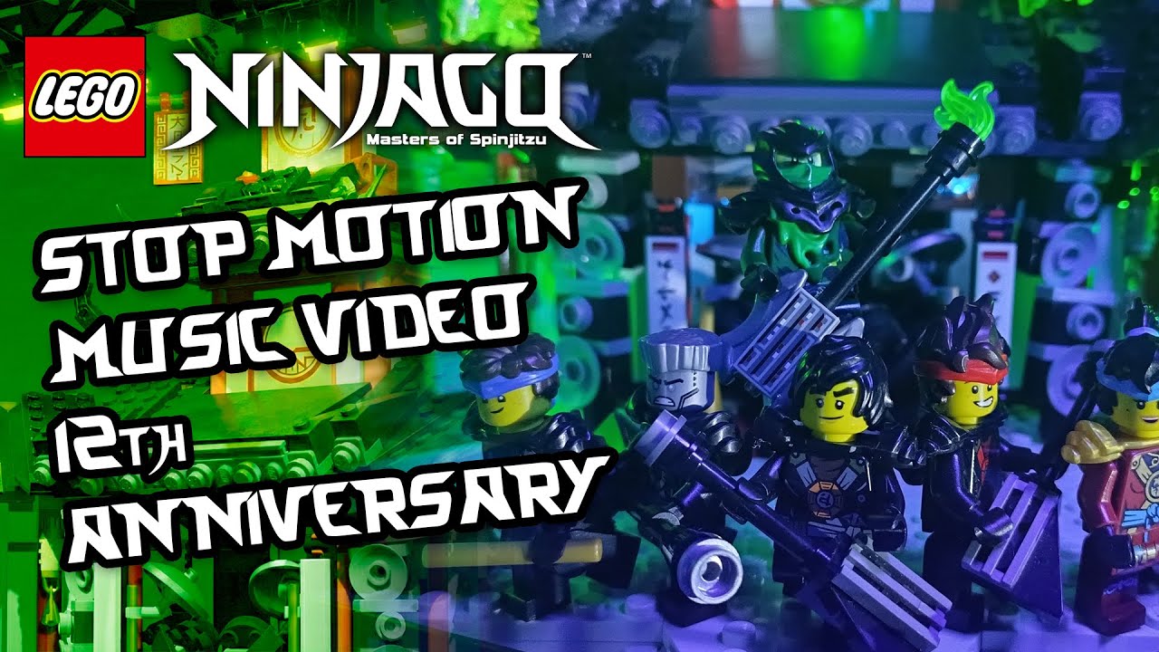 THE GHOST WHIP | Stop Motion Music Video | 12th Anniversary Special | LEGO NINJAGO