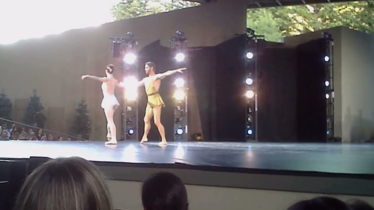 Isabella Boylston James Whiteside dancing Spring Waters Pas de Deux   at Vail Dance Festival 2023