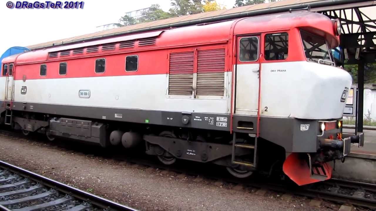 Odjezd beztlumičové 749-006 v Praze [FHD]