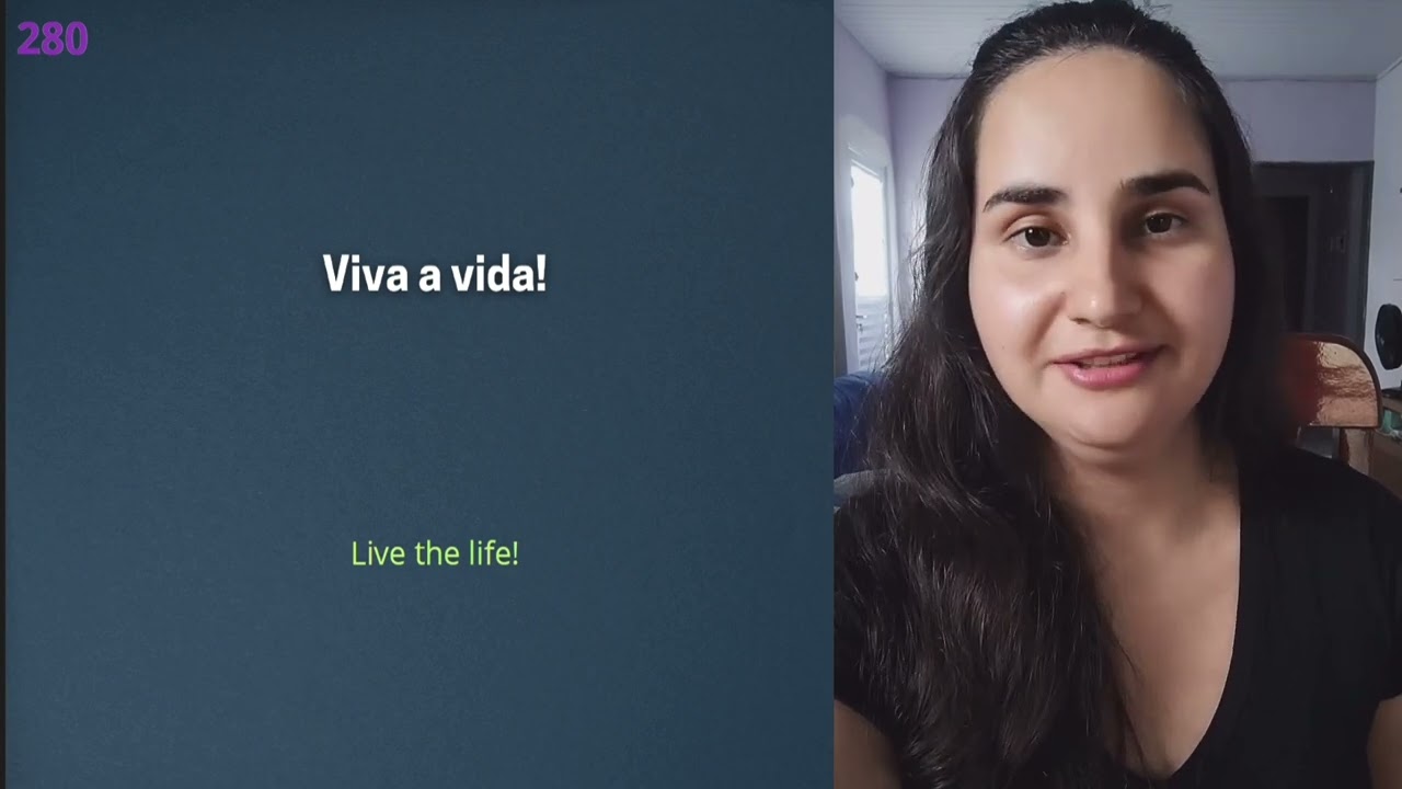 Learn Brazilian Portuguese with 100 sentences slowly pronounced by Tatiana Medeiros
