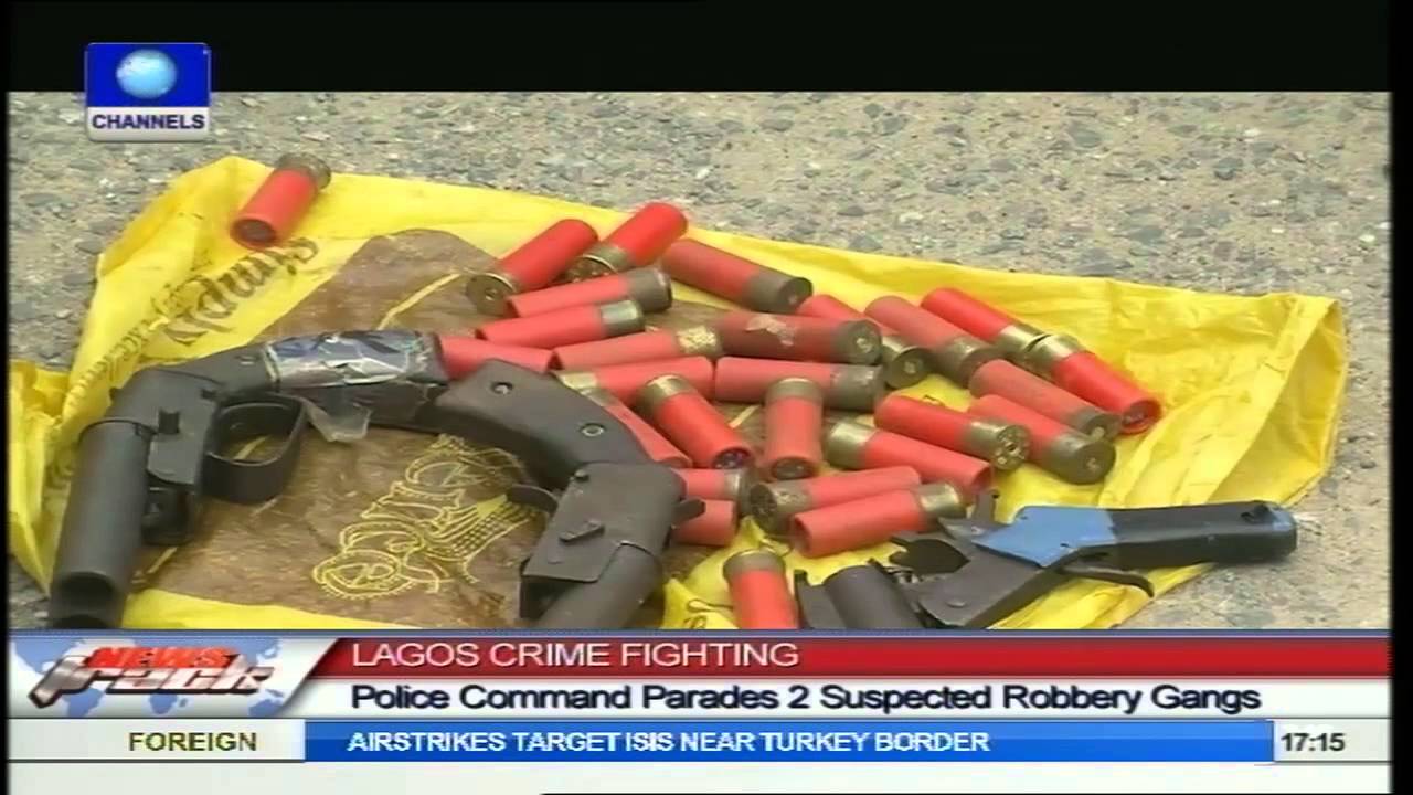 Lagos CP Parades Robbery Gangs,Warns Against Unathorised Road Blocks