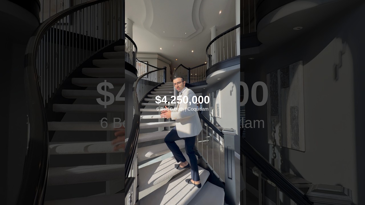 What a $4,250,000 home in Coquitlam, British Columbia looks like