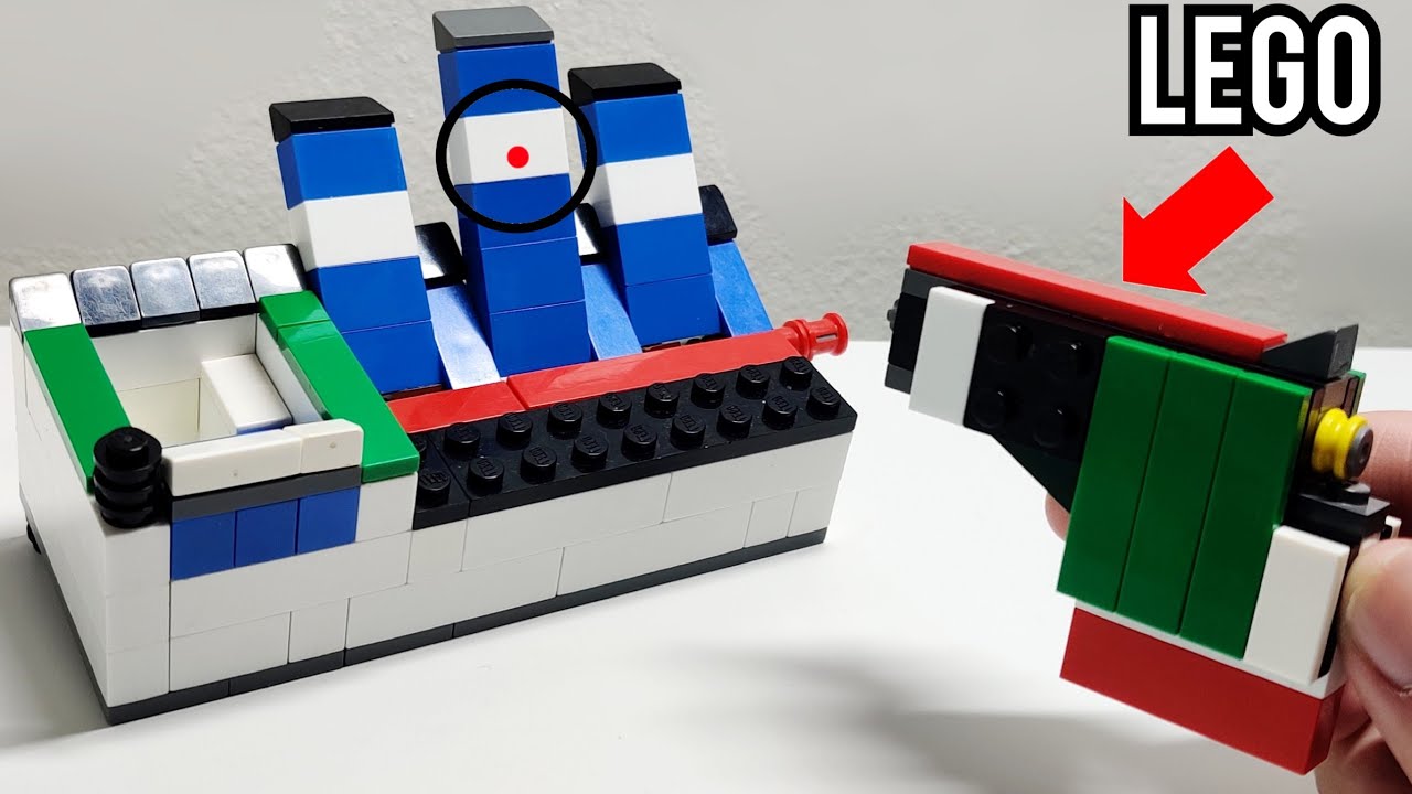 I Built a Working LEGO Shooting Gallery!!