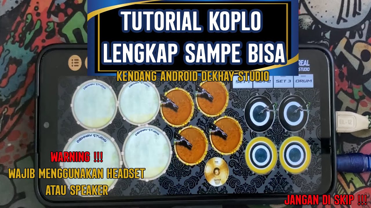 TUTORIAL KENDANG ANDROID KOPLO LENGKAP SAMPE LANCAR !!!