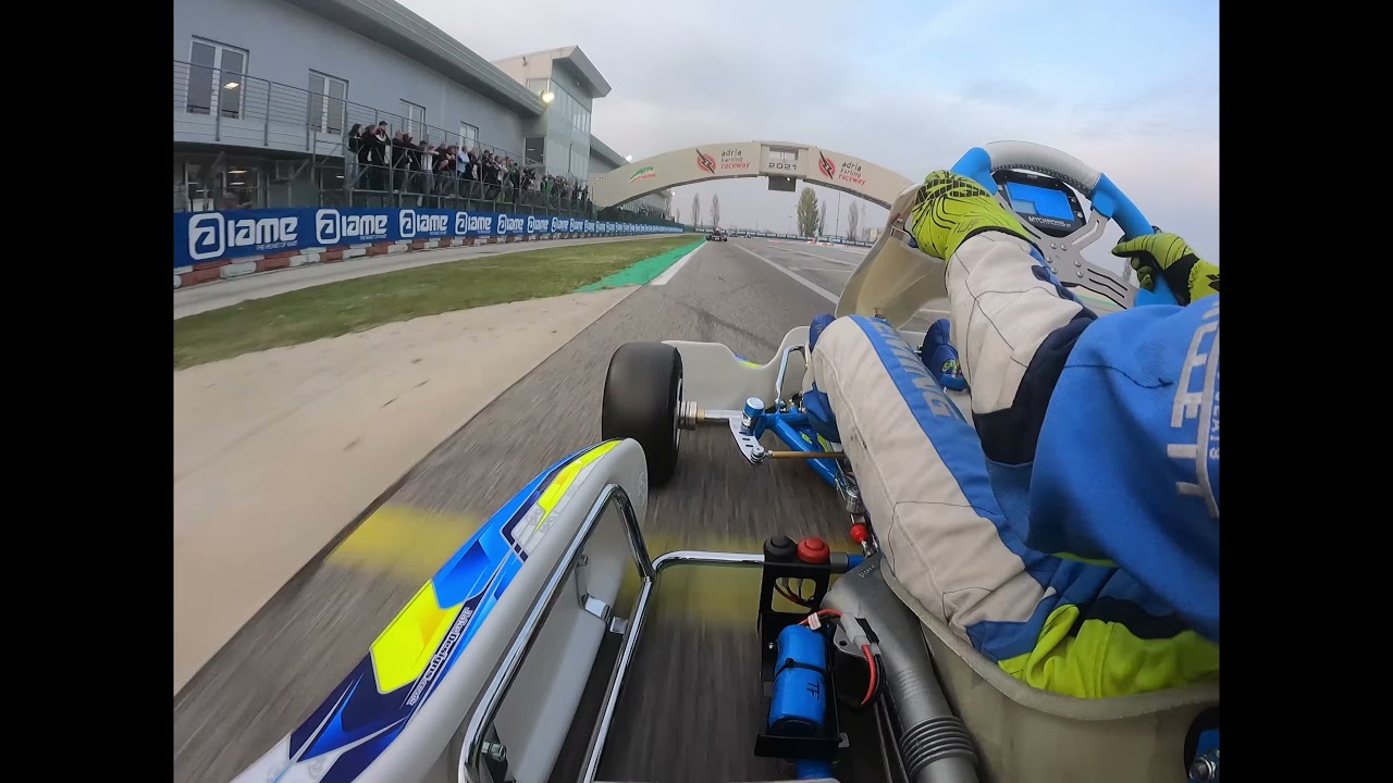Adria Karting Raceway Onboard - Senior X30 #IWF
