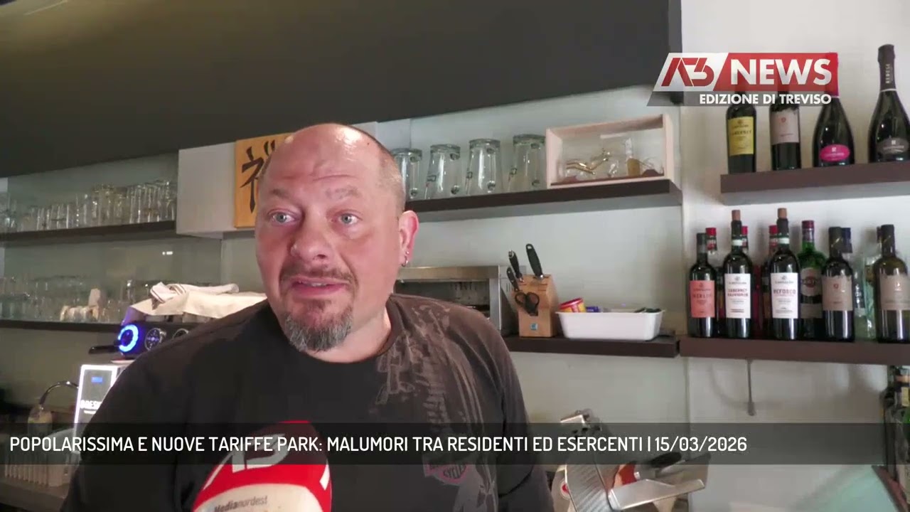 POPOLARISSIMA E NUOVE TARIFFE PARK: MALUMORI TRA RESIDENTI ED ESERCENTI | 15/03/2026