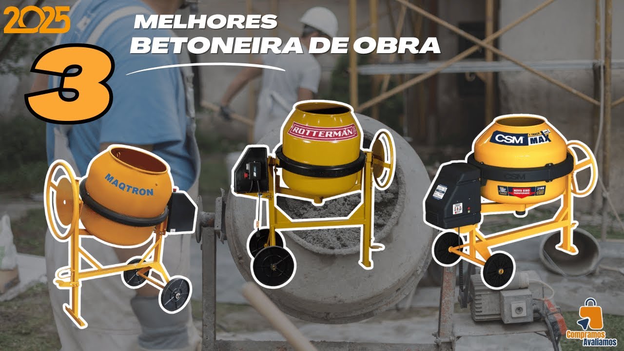 🔰 A Melhor Betoneira de Obra para Comprar em 2025!🔰