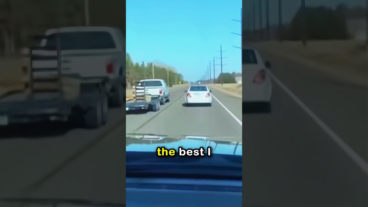 Дорожный хулиган блокирует грузовик и получает 4 штрафа!