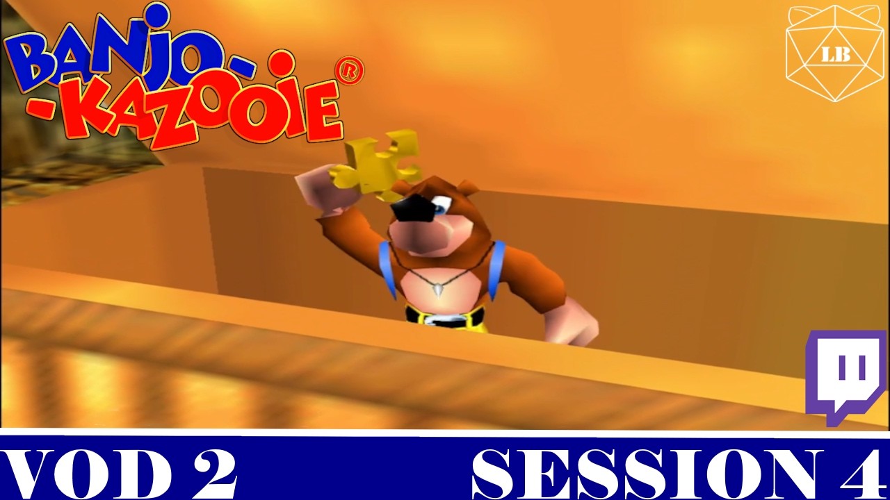 Banjo-Kazooie Twitch VOD 2 Session 4
