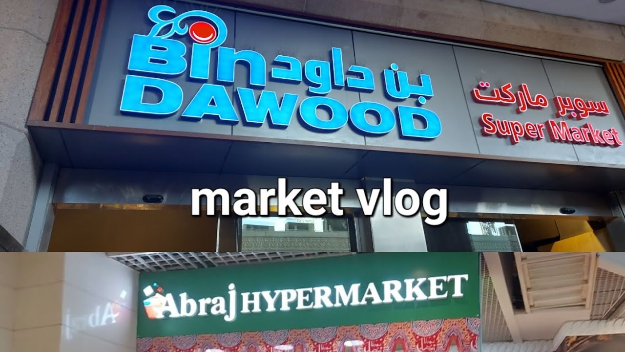 ARABİSTAN (MEKKE) Market geziyorum VLOG 