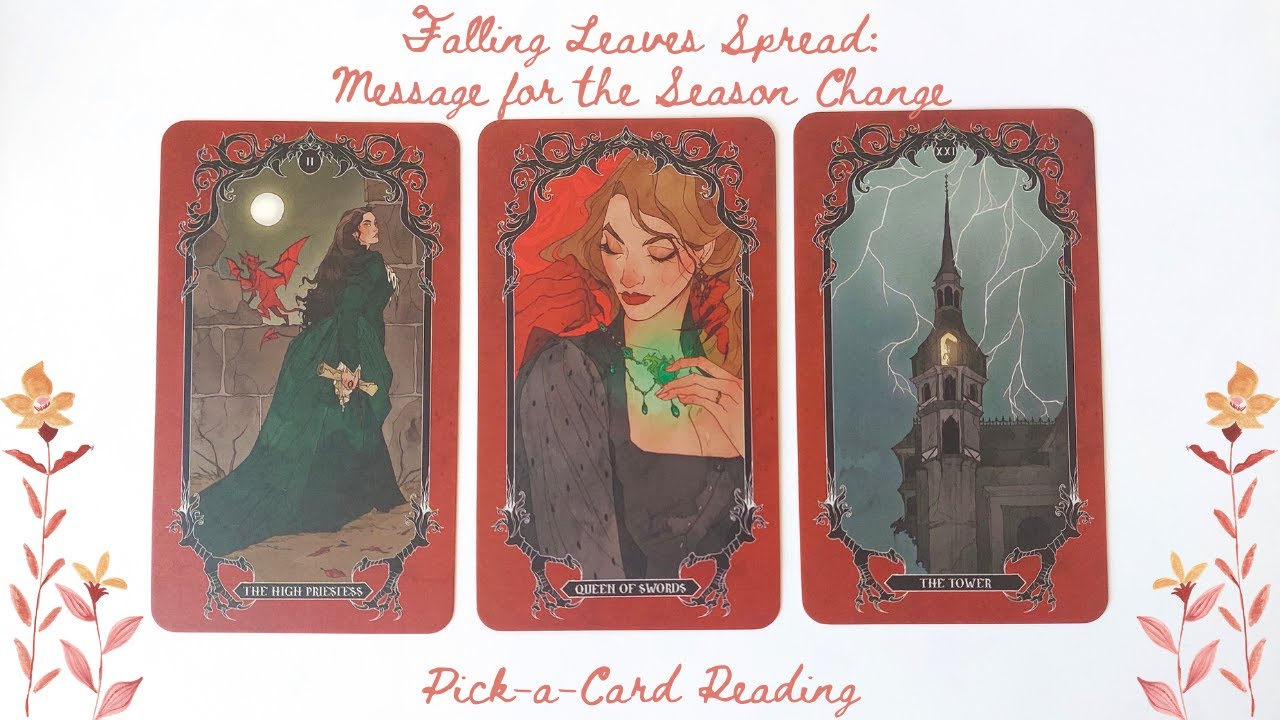🍂 The Falling Leaves spread 🍂 - Message for changing seasons - 🔮Timeless pick a card reading 🔮