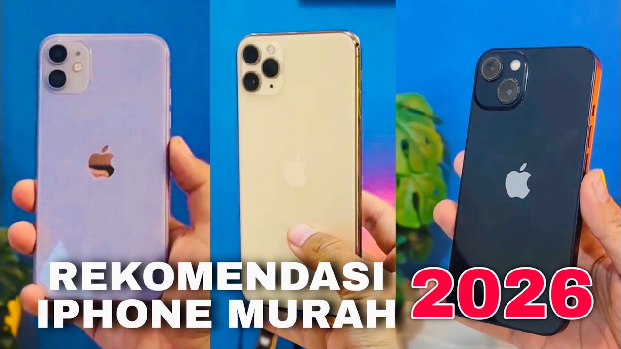 3 Rekomendasi iPhone Murah yang Masih Worth It Dibeli di 2026! (iPhone 11, 11 Pro Max, 13)