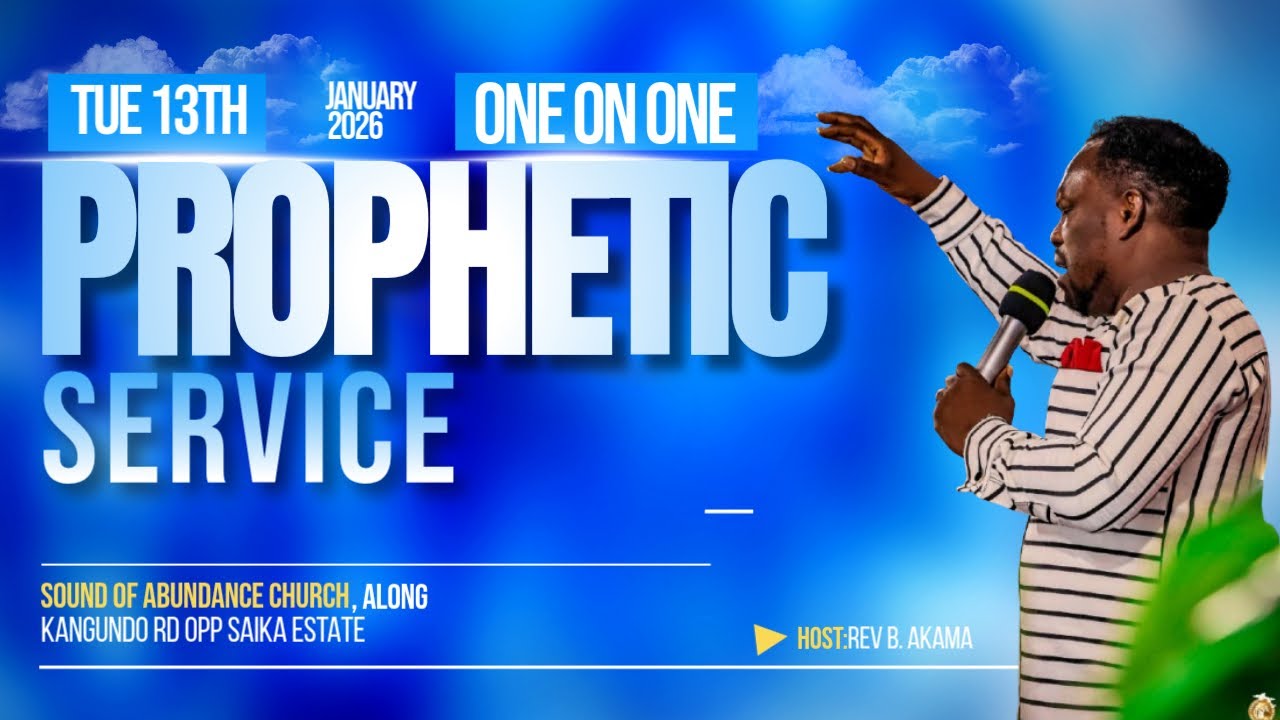 𝐓𝐔𝐄𝐒𝐃𝐀𝐘 𝐎𝐍𝐄 𝐎𝐍 𝐎𝐍𝐄 𝐏𝐑𝐎𝐏𝐇𝐄𝐓𝐈𝐂 𝐀𝐏𝐏𝐎𝐈𝐍𝐓𝐌𝐄𝐍𝐓𝐒 | 𝐒𝐎𝐔𝐍𝐃 𝐎𝐅 𝐀𝐁𝐔𝐍𝐃𝐀𝐍𝐂𝐄 𝐂𝐇𝐔𝐑𝐂𝐇 | 13.01.❷⓿❷6
