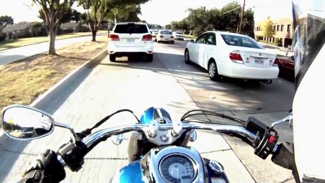 V Star 950 commute