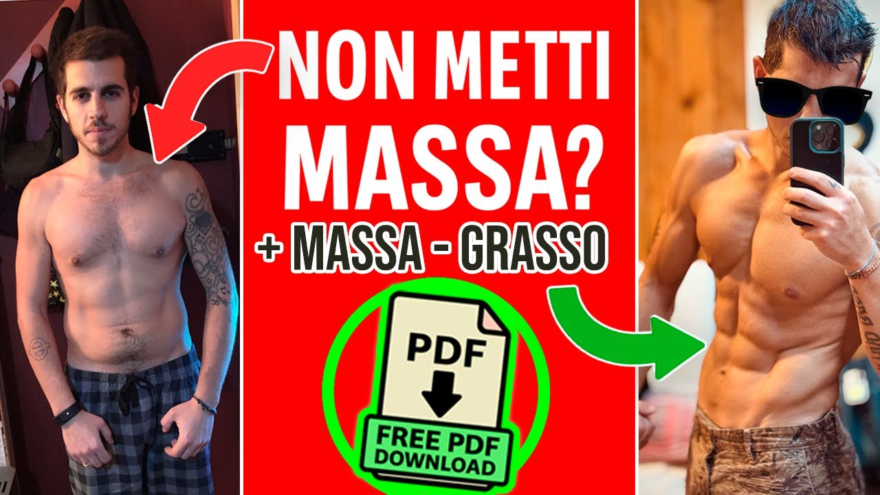 Massa Muscolare SENZA Ingrassare: la Guida Completa che Mancava