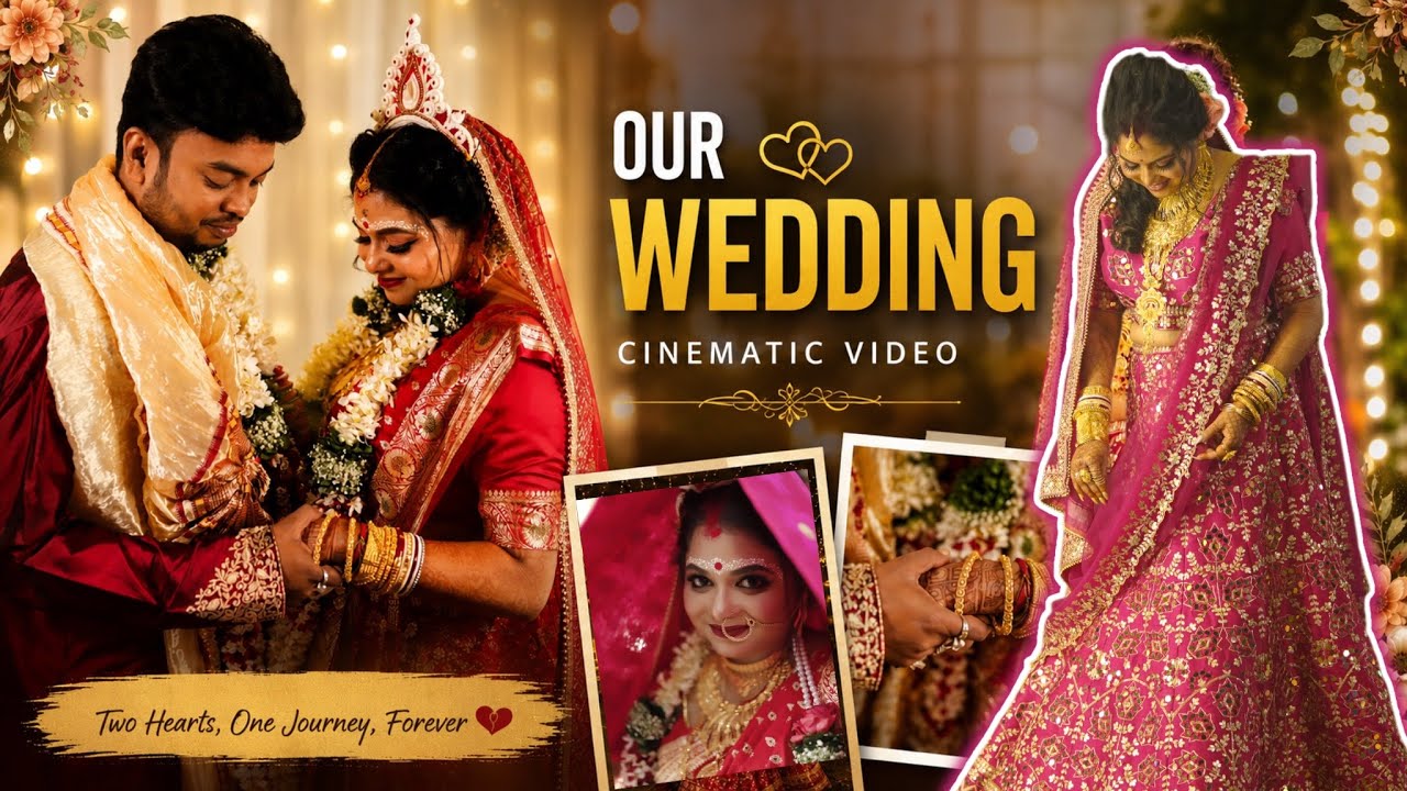 Our Bengali Wedding Cinematic Film | Emotional + Aesthetic Moments | Bengali Traditional Ceremony