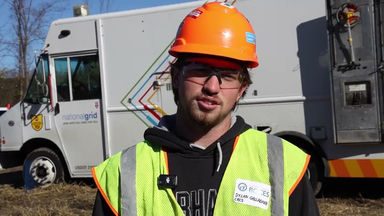 UDIG - Демонстрация установки газопровода в Нью-Йорке в Schoharie BOCES