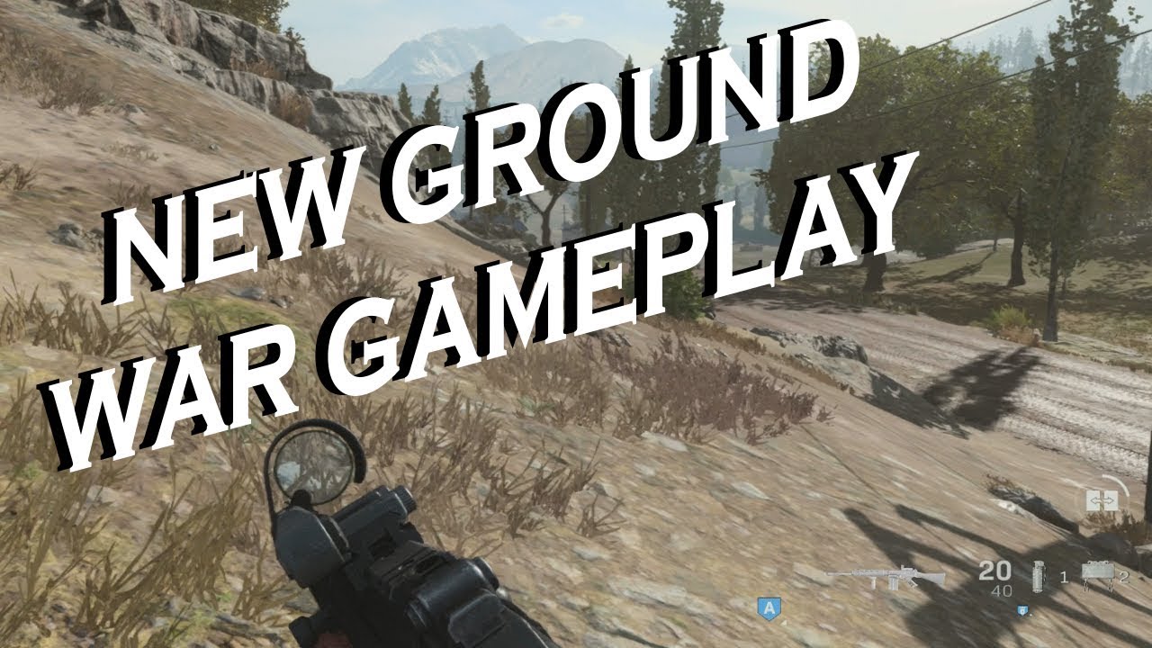 Modern Warfare NEW GROUND WAR MAP Gameplay !!!