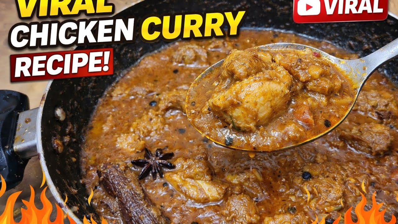 🍗 “सबसे स्वादिष्ट चिकन करी रेसिपी | Viral Chicken Curry Recipe 🔥”  guest खुश होकर जाएंगे 🫡🍗🤤😋