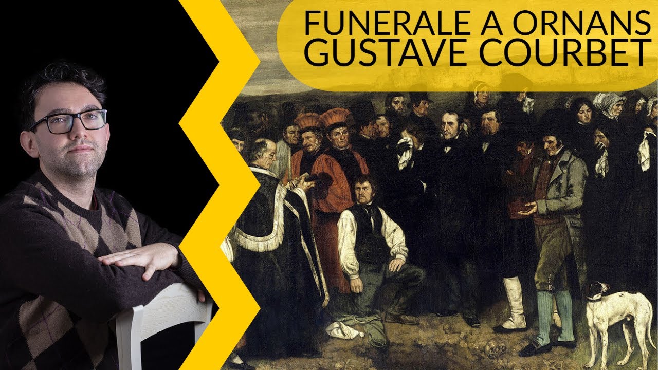 Gustave Courbet - Funerale a Ornans | storia dell'arte in pillole