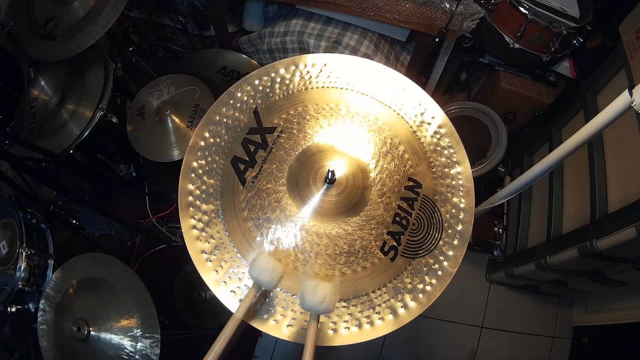 Sabian AAXtreme Chinese 15'' Cymbal Sound Test HQ